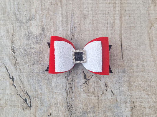 Christmas Santa Hair Bow
