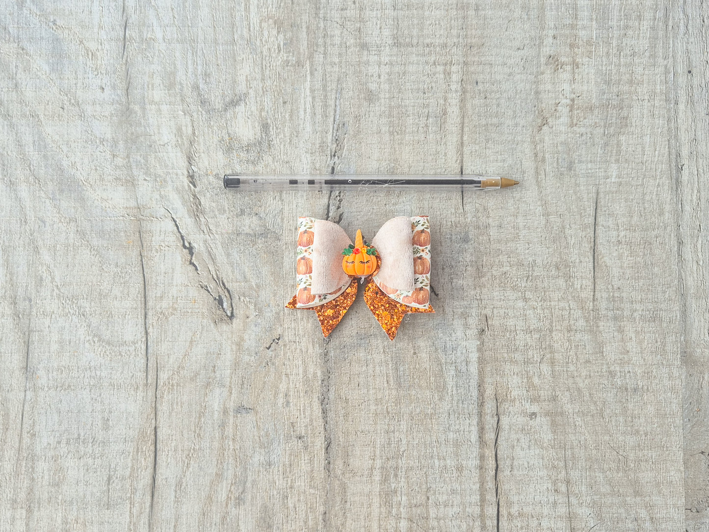 Pumpkin Hair bow