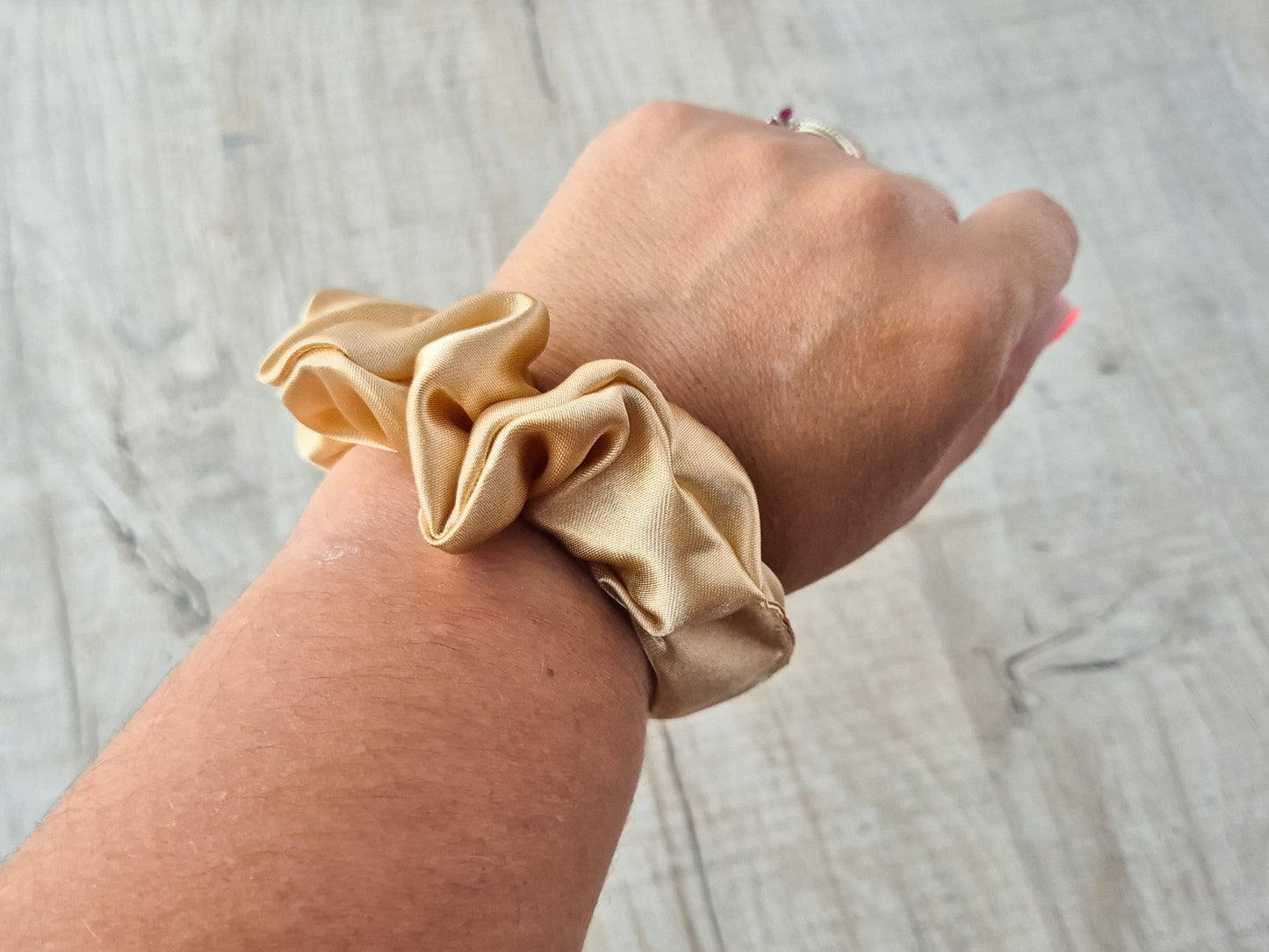 Dark Gold Scrunchie