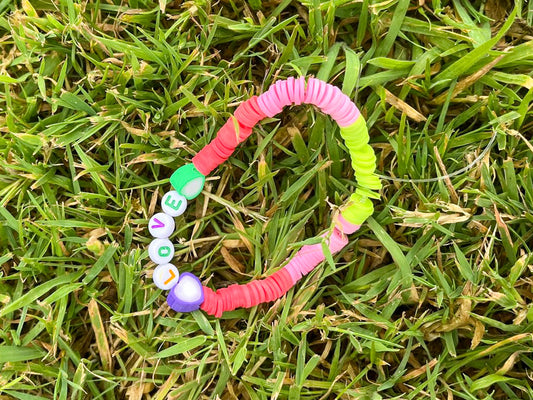 Beaded Love Bracelet