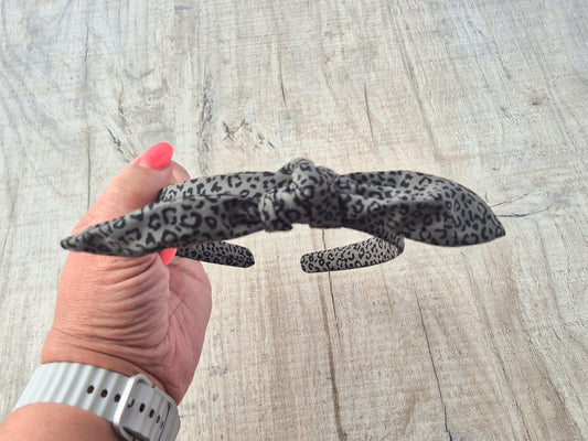 Leopard Print Knot Hair Band