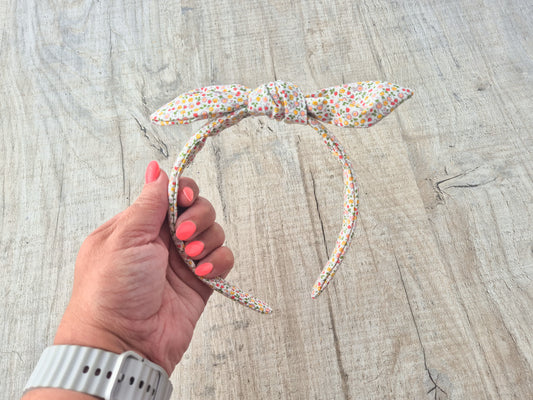 Ditsy Floral Knot Hair Band