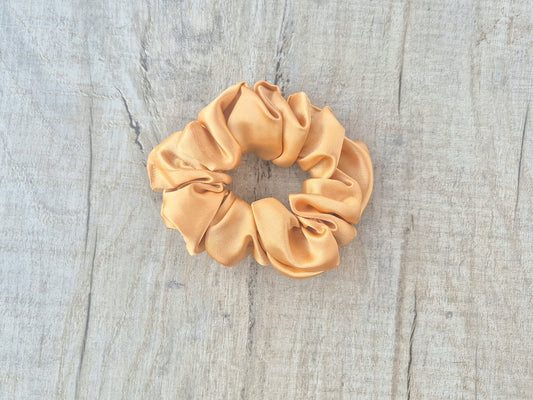 Satin Scrunchie – Gold (Autumn Collection)
