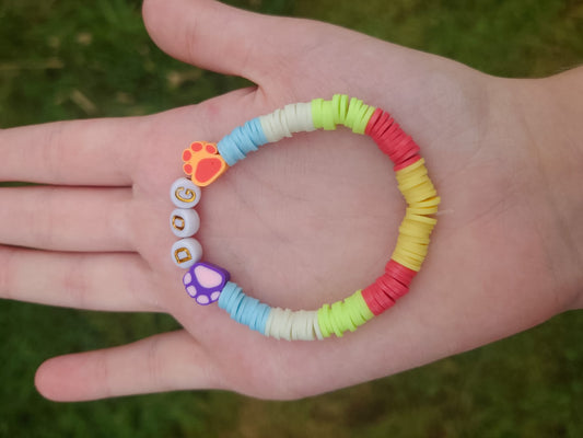 Paw Print Dog Bracelet