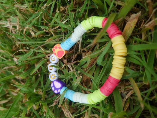 Paw Print Dog Bracelet