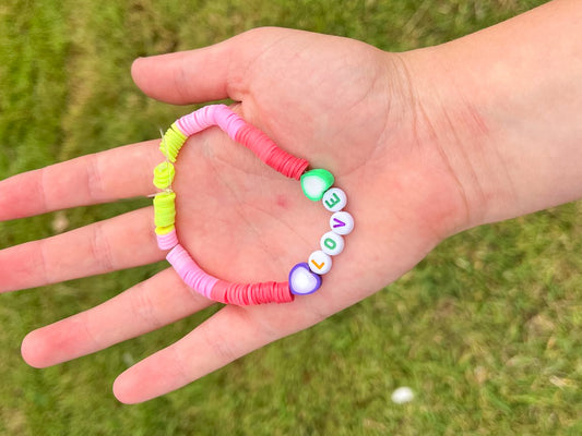 Beaded Love Bracelet